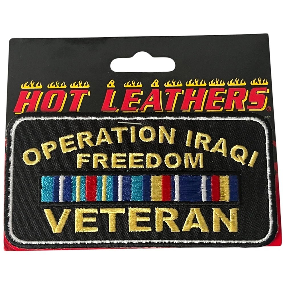 Operation Iraqi Freedom Veteran Patch Hot Leathers